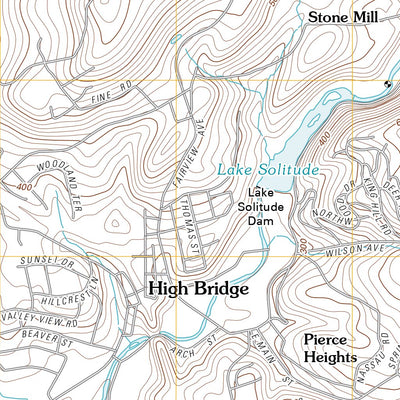 United States Geological Survey High Bridge, NJ (2011, 24000-Scale) digital map