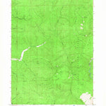 United States Geological Survey High Divide, CA-OR (1966, 24000-Scale) digital map