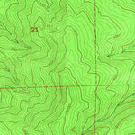 United States Geological Survey High Divide, CA-OR (1966, 24000-Scale) digital map