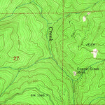 United States Geological Survey High Divide, CA-OR (1966, 24000-Scale) digital map