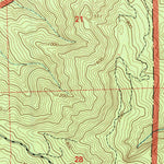United States Geological Survey High Divide, CA-OR (1997, 24000-Scale) digital map