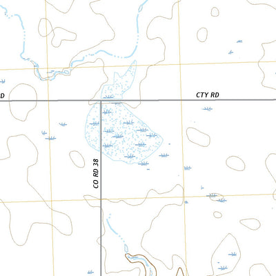 United States Geological Survey High Elk Hill NW, SD (2021, 24000-Scale) digital map
