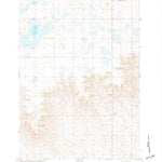 United States Geological Survey High Elk Hill, SD (1981, 24000-Scale) digital map