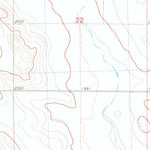 United States Geological Survey High Elk Hill SE, SD (1981, 24000-Scale) digital map