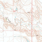 United States Geological Survey High Elk Hill SE, SD (1981, 24000-Scale) digital map