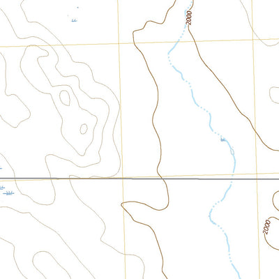 United States Geological Survey High Elk Hill SE, SD (2021, 24000-Scale) digital map