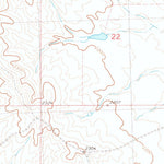 United States Geological Survey High Elk Hill SW, SD (1981, 24000-Scale) digital map