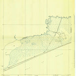 United States Geological Survey High Island, TX (1931, 24000-Scale) digital map