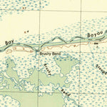 United States Geological Survey High Island, TX (1943, 31680-Scale) digital map