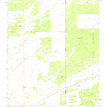 United States Geological Survey High Lonesome Well, AZ-NM (1971, 24000-Scale) digital map