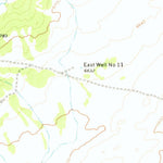 United States Geological Survey High Lonesome Well, AZ-NM (1971, 24000-Scale) digital map