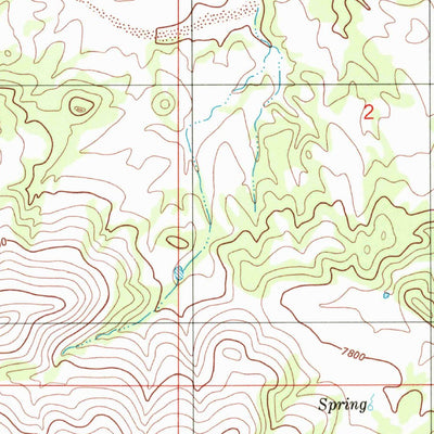 United States Geological Survey High Park, CO (1983, 24000-Scale) digital map