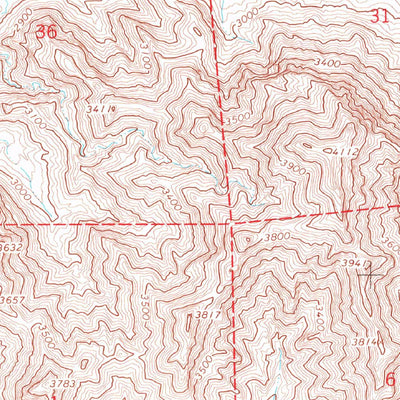United States Geological Survey High Peak, NV-CA (1968, 24000-Scale) digital map
