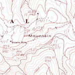 United States Geological Survey High Plateau Mountain, CA-OR (1975, 24000-Scale) digital map