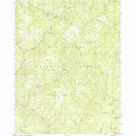 United States Geological Survey High Plateau Mountain, CA-OR (1982, 24000-Scale) digital map