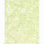 United States Geological Survey High Plateau Mountain, CA-OR (1982, 24000-Scale) digital map
