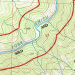 United States Geological Survey High Plateau Mountain, CA-OR (1997, 24000-Scale) digital map
