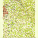 United States Geological Survey High Point East, NC (1951, 24000-Scale) digital map