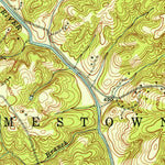 United States Geological Survey High Point East, NC (1951, 24000-Scale) digital map