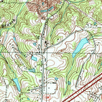 United States Geological Survey High Point East, NC (1993, 24000-Scale) digital map