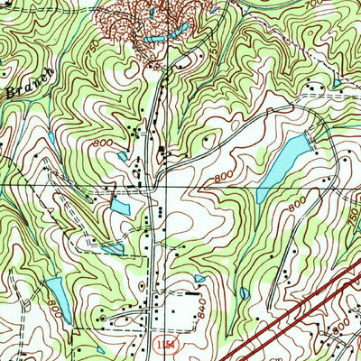 United States Geological Survey High Point East, NC (1993, 24000-Scale) digital map