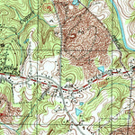 United States Geological Survey High Point East, NC (1993, 24000-Scale) digital map