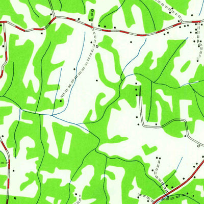 United States Geological Survey High Point West, NC (1949, 24000-Scale) digital map