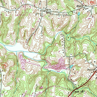 United States Geological Survey High Point West, NC (1969, 24000-Scale) digital map