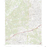 United States Geological Survey High Point West, NC (2022, 24000-Scale) digital map