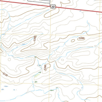 United States Geological Survey High Prairie, ID (2020, 24000-Scale) digital map
