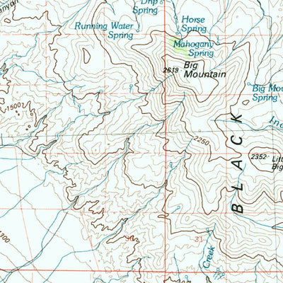 United States Geological Survey High Rock Canyon, NV-CA (1981, 100000-Scale) digital map