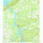 United States Geological Survey High Rock, NC (1980, 24000-Scale) digital map