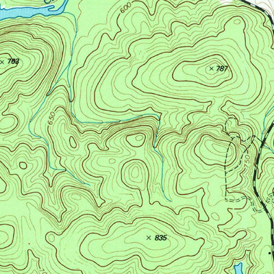 United States Geological Survey High Rock, NC (1994, 24000-Scale) digital map