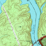 United States Geological Survey High Rock, NC (1994, 24000-Scale) digital map