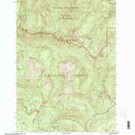 United States Geological Survey High Rock, OR (1997, 24000-Scale) digital map