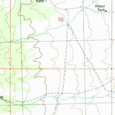United States Geological Survey High Rock, UT (1989, 24000-Scale) digital map