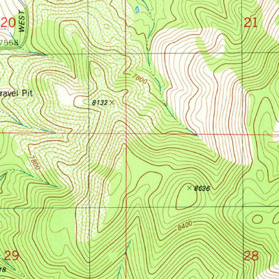United States Geological Survey High Rolls, NM (1982, 24000-Scale) digital map