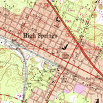 United States Geological Survey High Springs, FL (1962, 24000-Scale) digital map