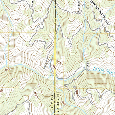 United States Geological Survey High Valley, ID (2020, 24000-Scale) digital map