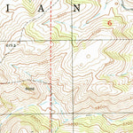 United States Geological Survey Higham Peak, ID (1998, 24000-Scale) digital map