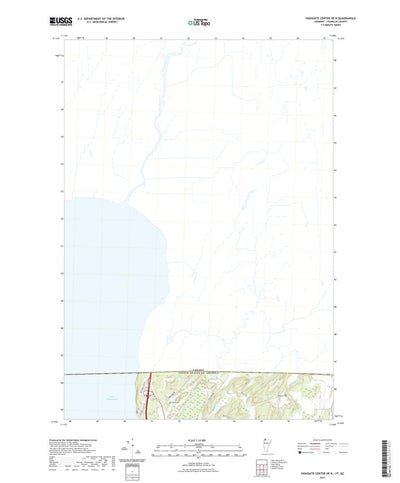 United States Geological Survey Highgate Center OE N, VT (2021, 24000-Scale) digital map