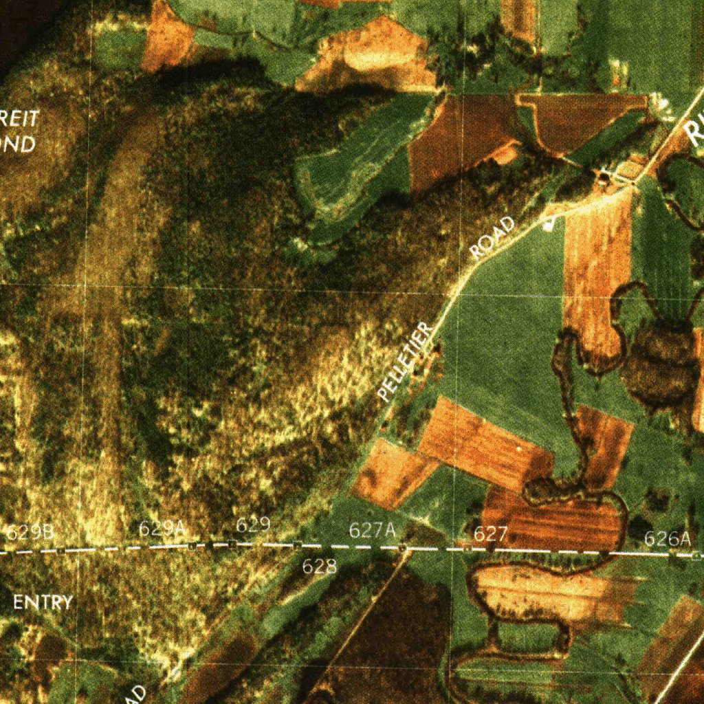 Highgate Vt Map Highgate Springs Port Of Entry, VT (1977, 25000-Scale) Map by United ...