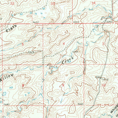United States Geological Survey Highland Flats, WY (1959, 62500-Scale) digital map