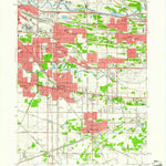 United States Geological Survey Highland, IN (1959, 24000-Scale) digital map