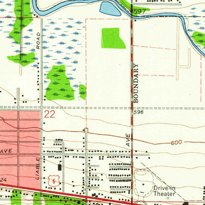 United States Geological Survey Highland, IN (1959, 24000-Scale) digital map
