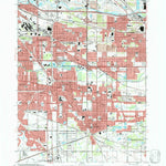 United States Geological Survey Highland, IN (1991, 24000-Scale) digital map