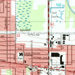 United States Geological Survey Highland, IN (1991, 24000-Scale) digital map