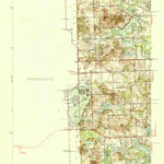 United States Geological Survey Highland, MI (1945, 24000-Scale) digital map