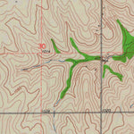 United States Geological Survey Highland NW, KS-NE (1961, 24000-Scale) digital map