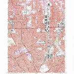 United States Geological Survey Highland Park, MI (1968, 24000-Scale) digital map